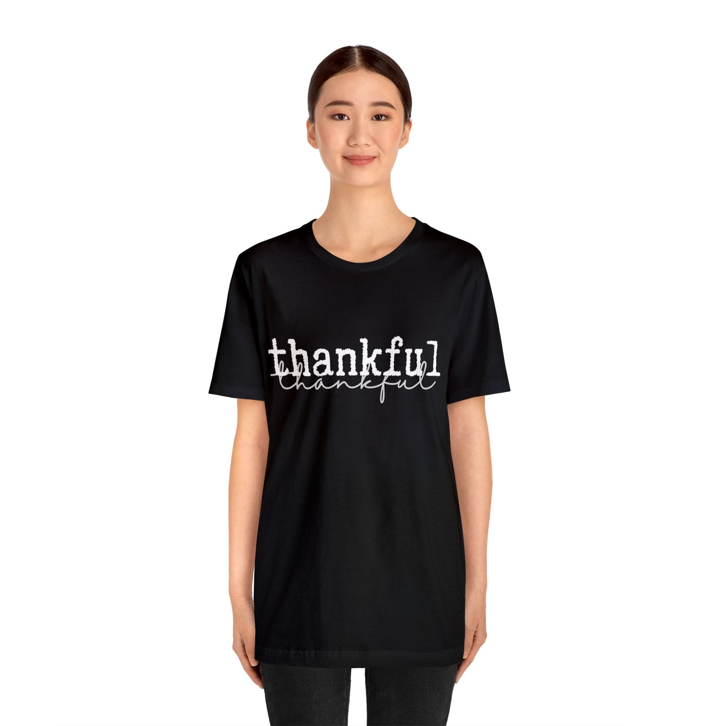 Thankful Unisex Jersey Short Sleeve Tee