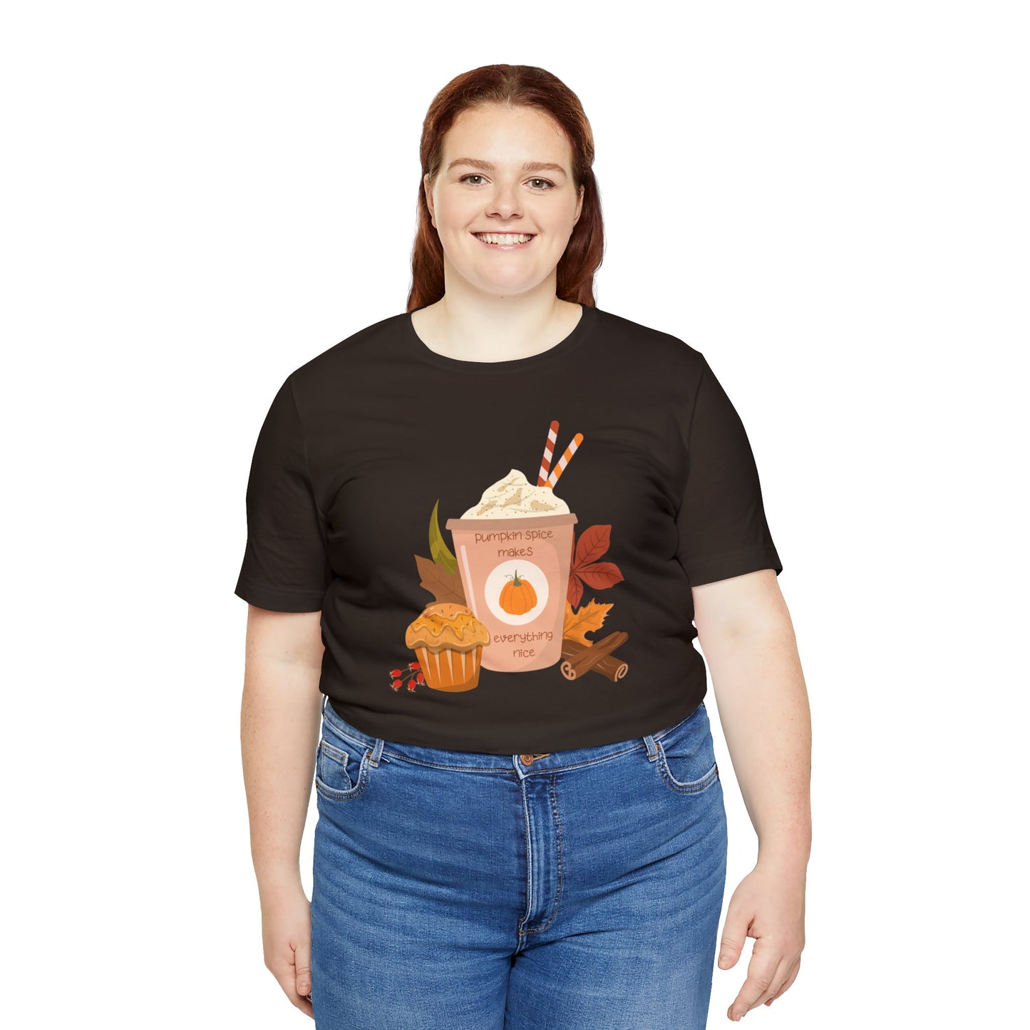 Pumpkin Spice Unisex Jersey Short Sleeve Tee