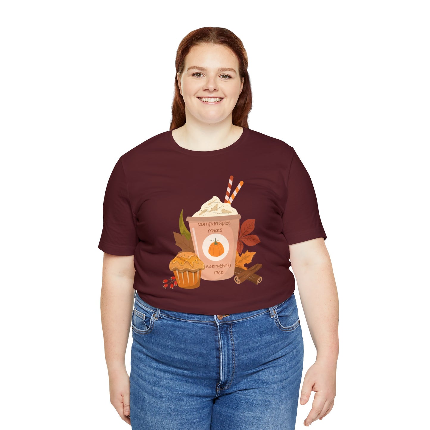 Pumpkin Spice Unisex Jersey Short Sleeve Tee