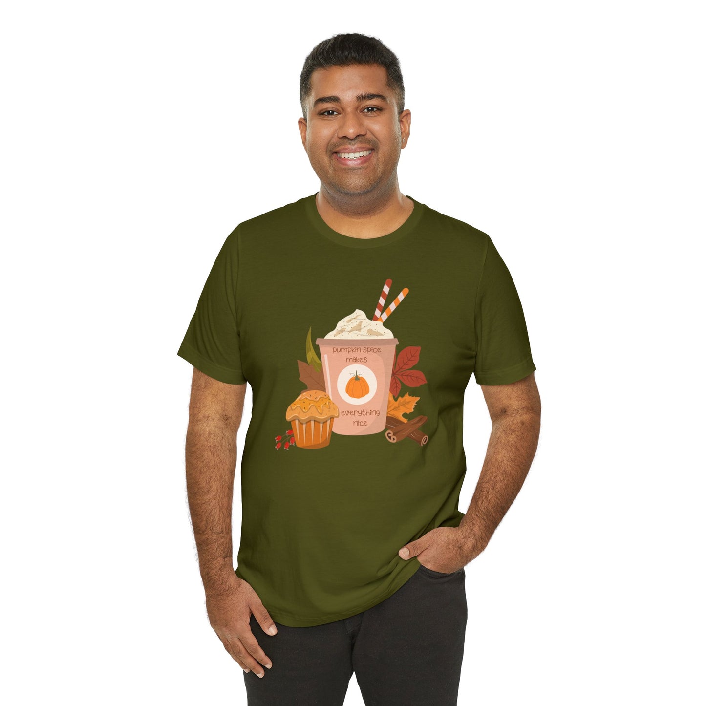 Pumpkin Spice Unisex Jersey Short Sleeve Tee