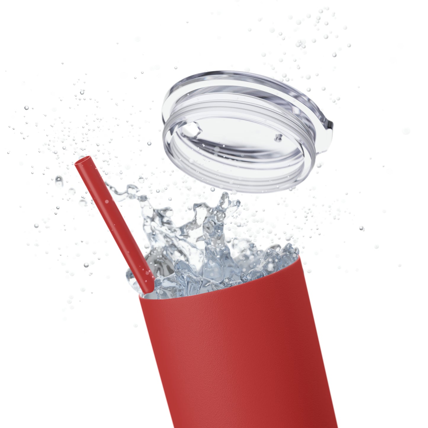 Thankful Skinny Tumbler with Straw, 20oz