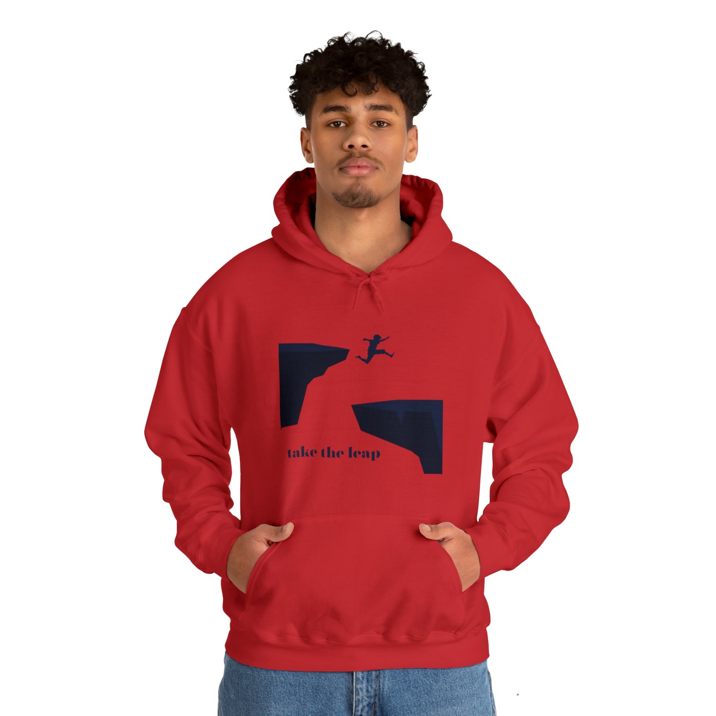 Take the Leap Unisex Hooded Sweatshirt