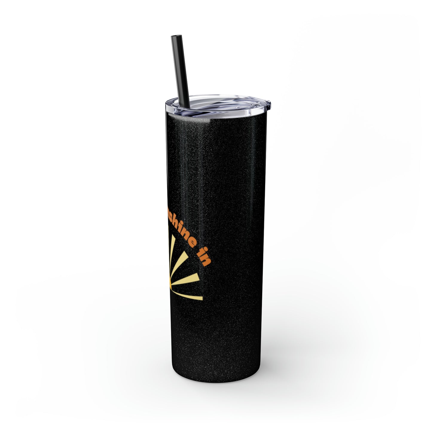 Let the Sunshine In Skinny Tumbler with Straw, 20oz