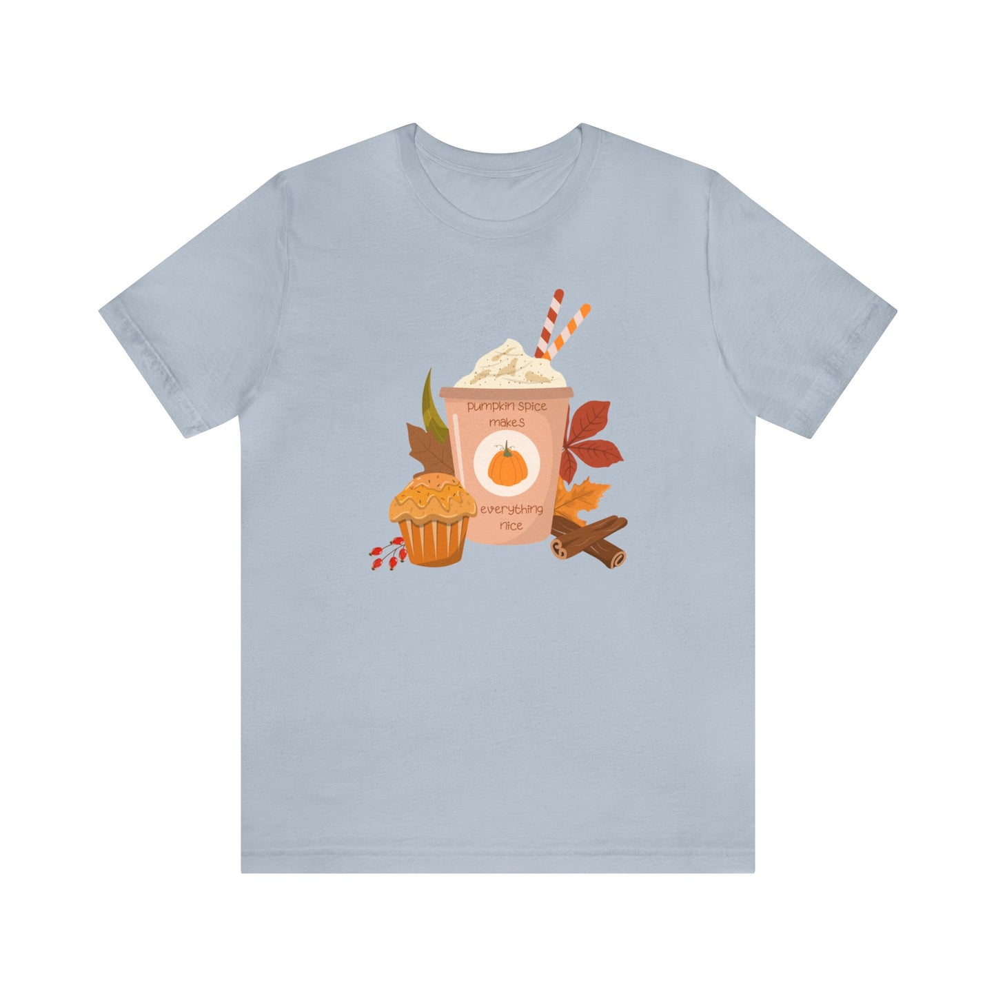 Pumpkin Spice Unisex Jersey Short Sleeve Tee