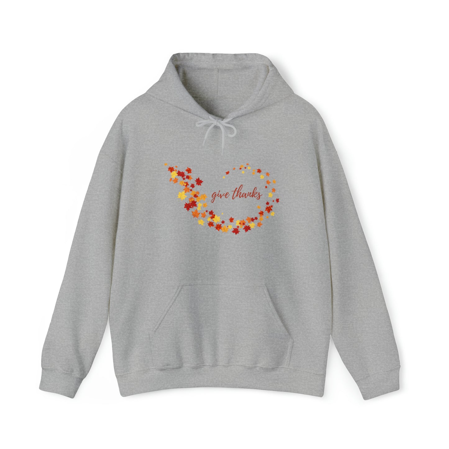 Give Thanks Unisex Hooded Sweatshirt