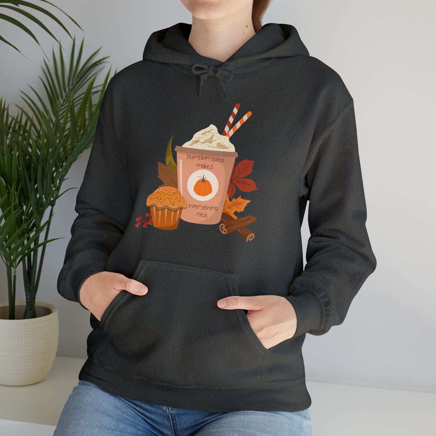Pumpkin Spice Unisex Heavy Blend™ Hooded Sweatshirt