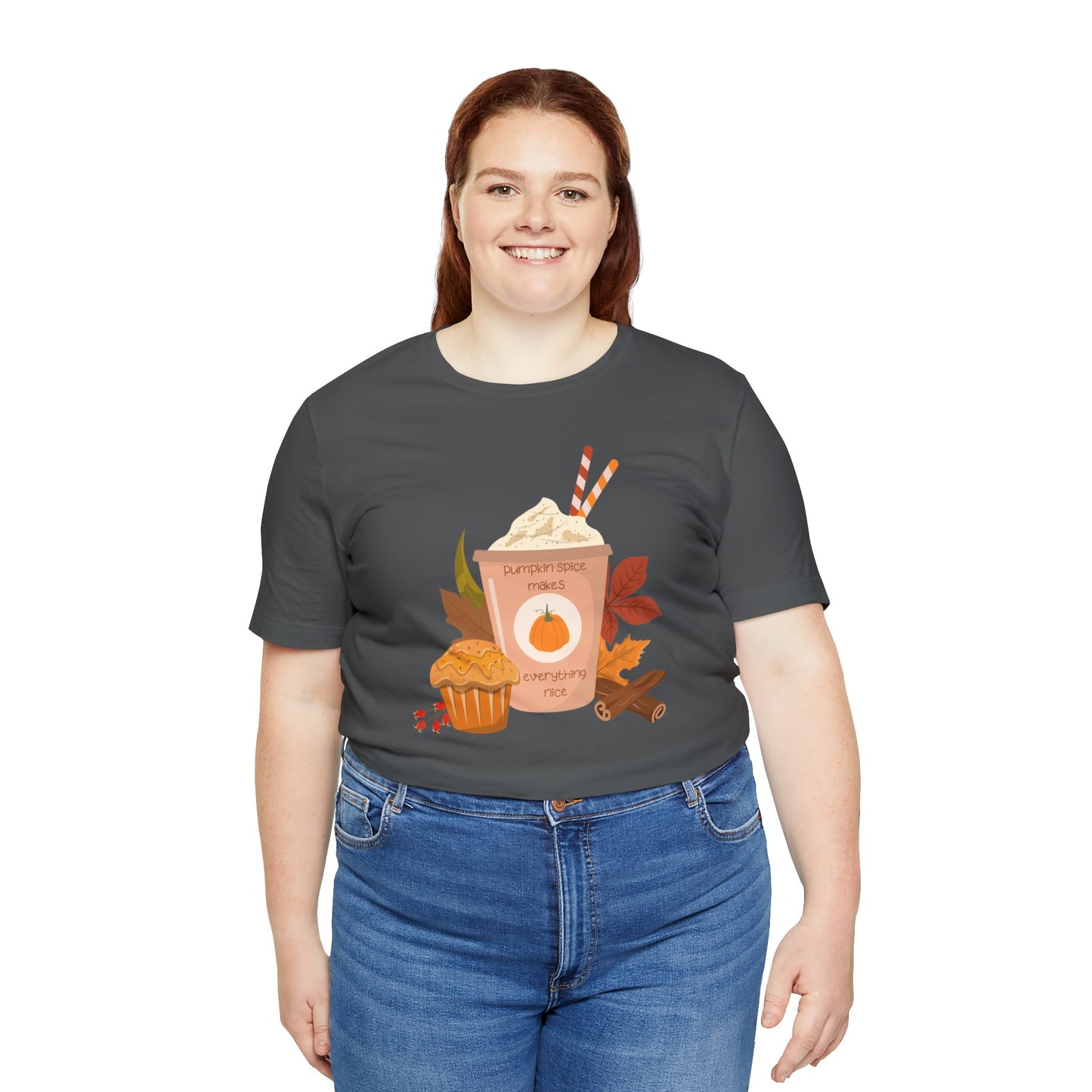 Pumpkin Spice Unisex Jersey Short Sleeve Tee