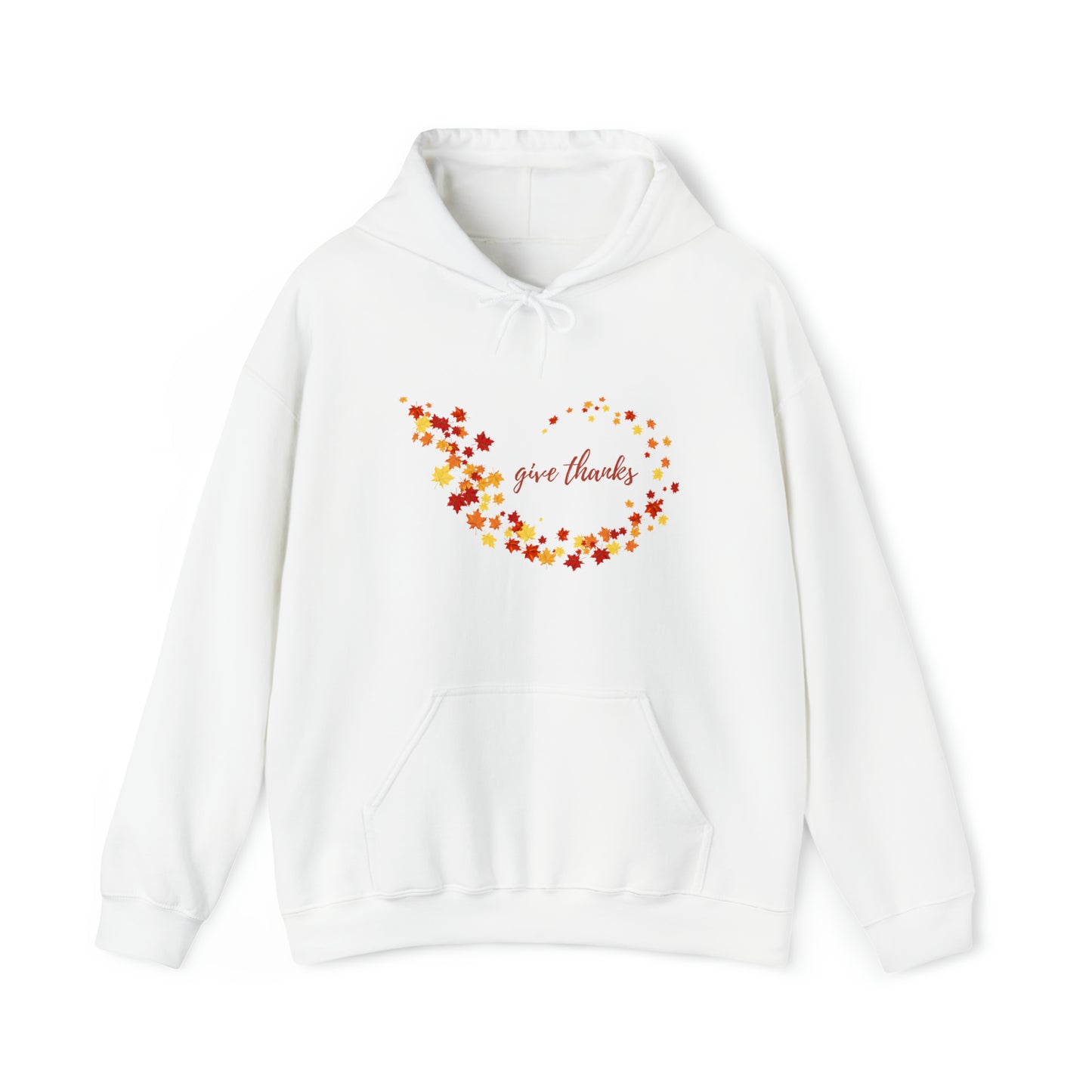 Give Thanks Unisex Hooded Sweatshirt
