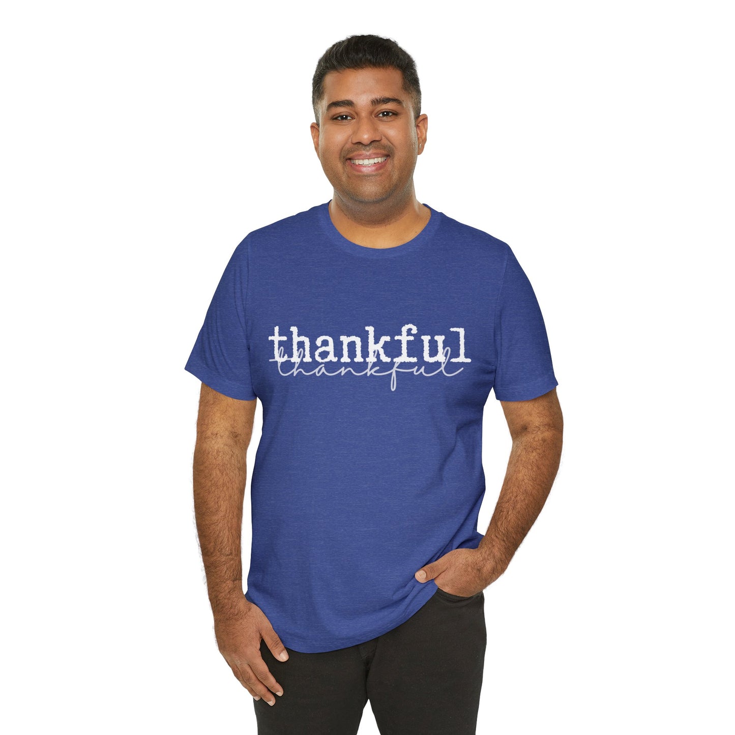 Thankful Unisex Jersey Short Sleeve Tee
