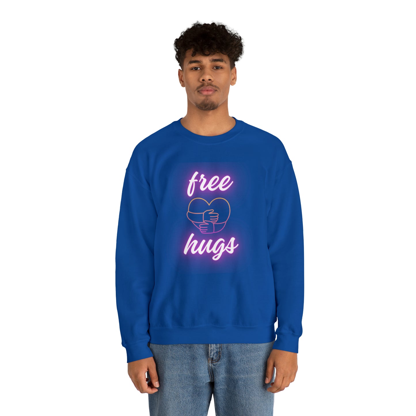 Free Hugs Unisex Crewneck Sweatshirt