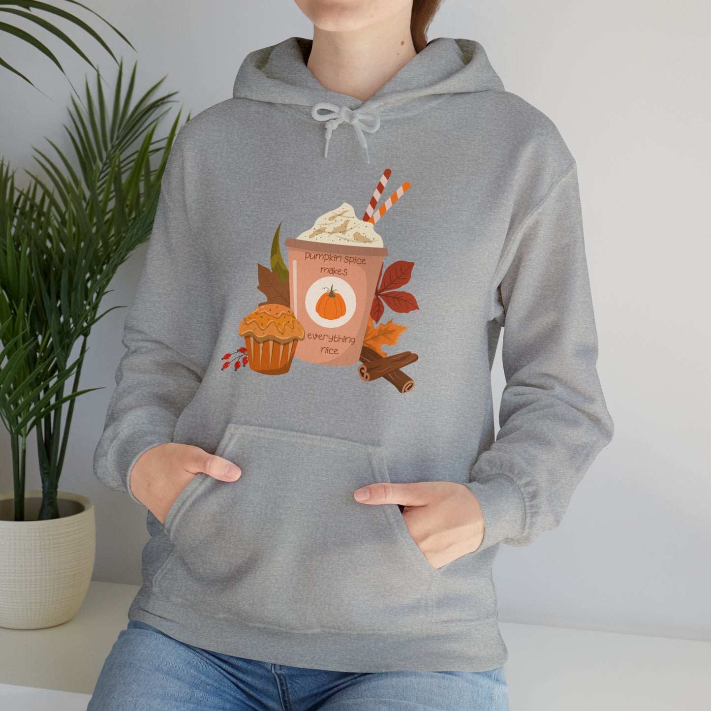 Pumpkin Spice Unisex Heavy Blend™ Hooded Sweatshirt