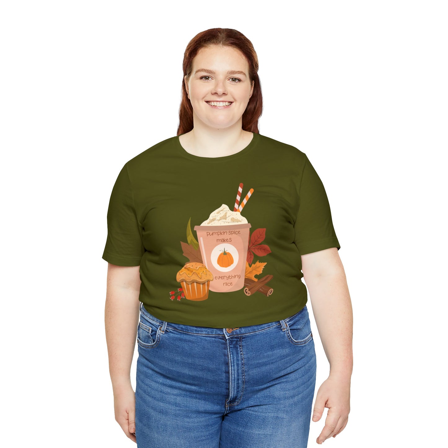 Pumpkin Spice Unisex Jersey Short Sleeve Tee