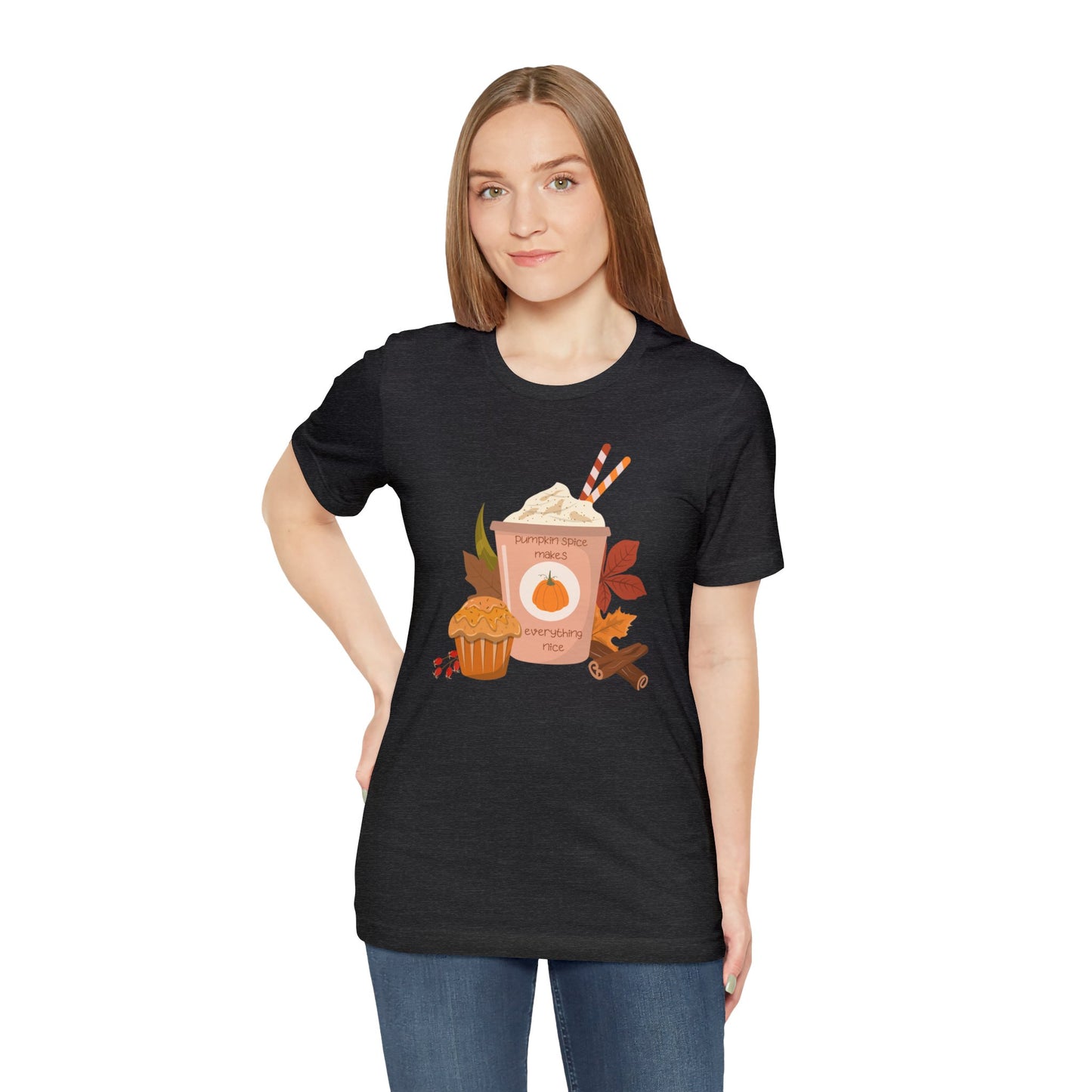 Pumpkin Spice Unisex Jersey Short Sleeve Tee