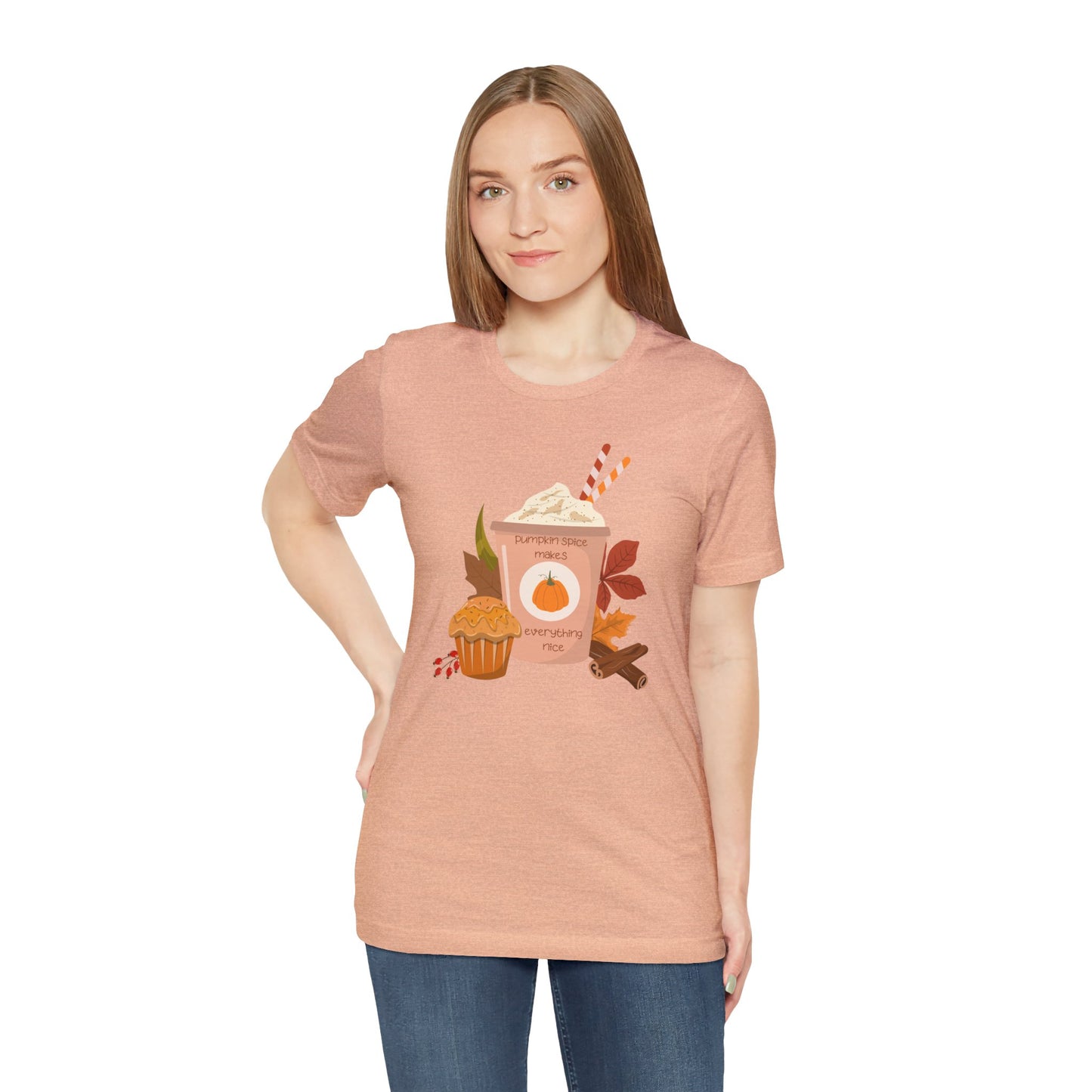 Pumpkin Spice Unisex Jersey Short Sleeve Tee