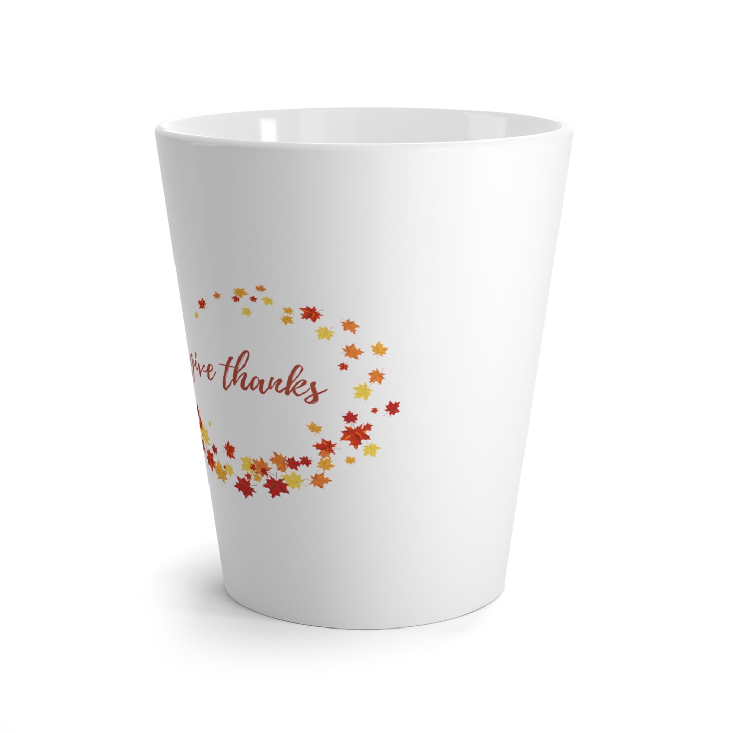 Give Thanks Latte Mug
