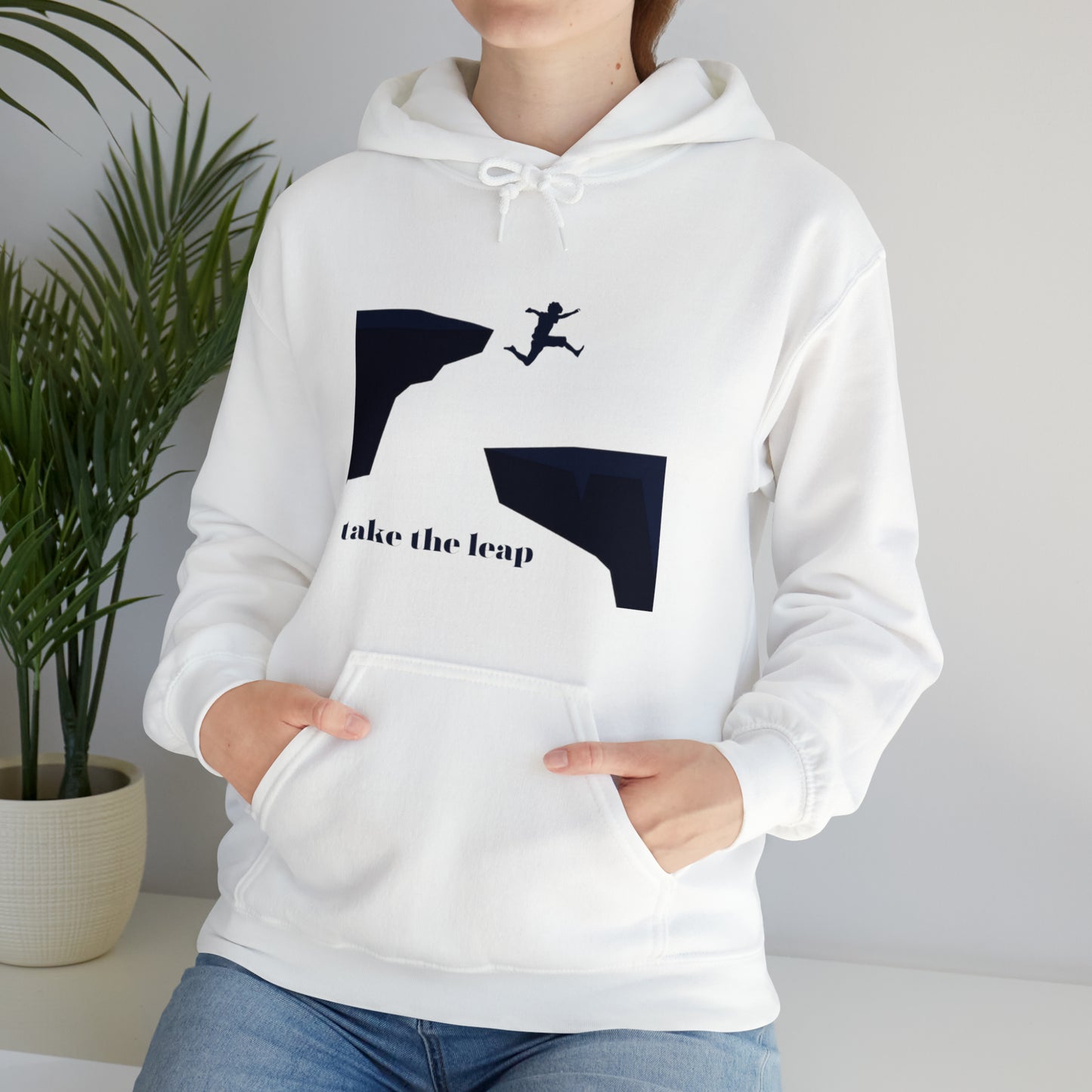 Take the Leap Unisex Hooded Sweatshirt