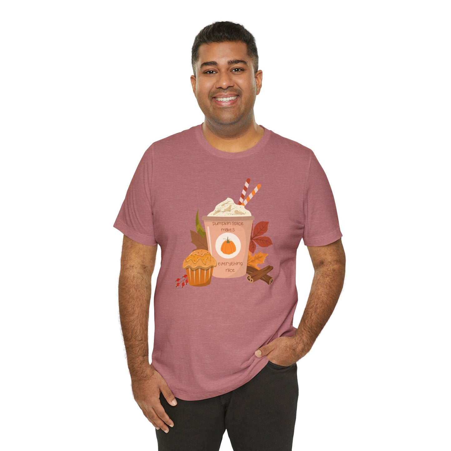 Pumpkin Spice Unisex Jersey Short Sleeve Tee