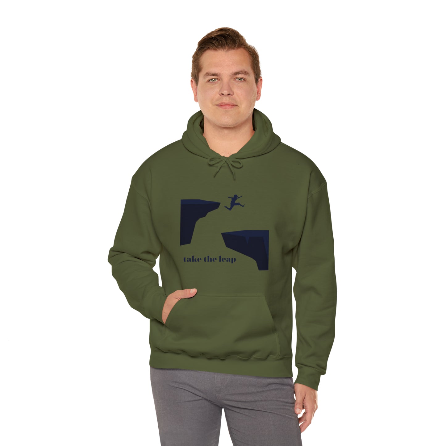 Take the Leap Unisex Hooded Sweatshirt