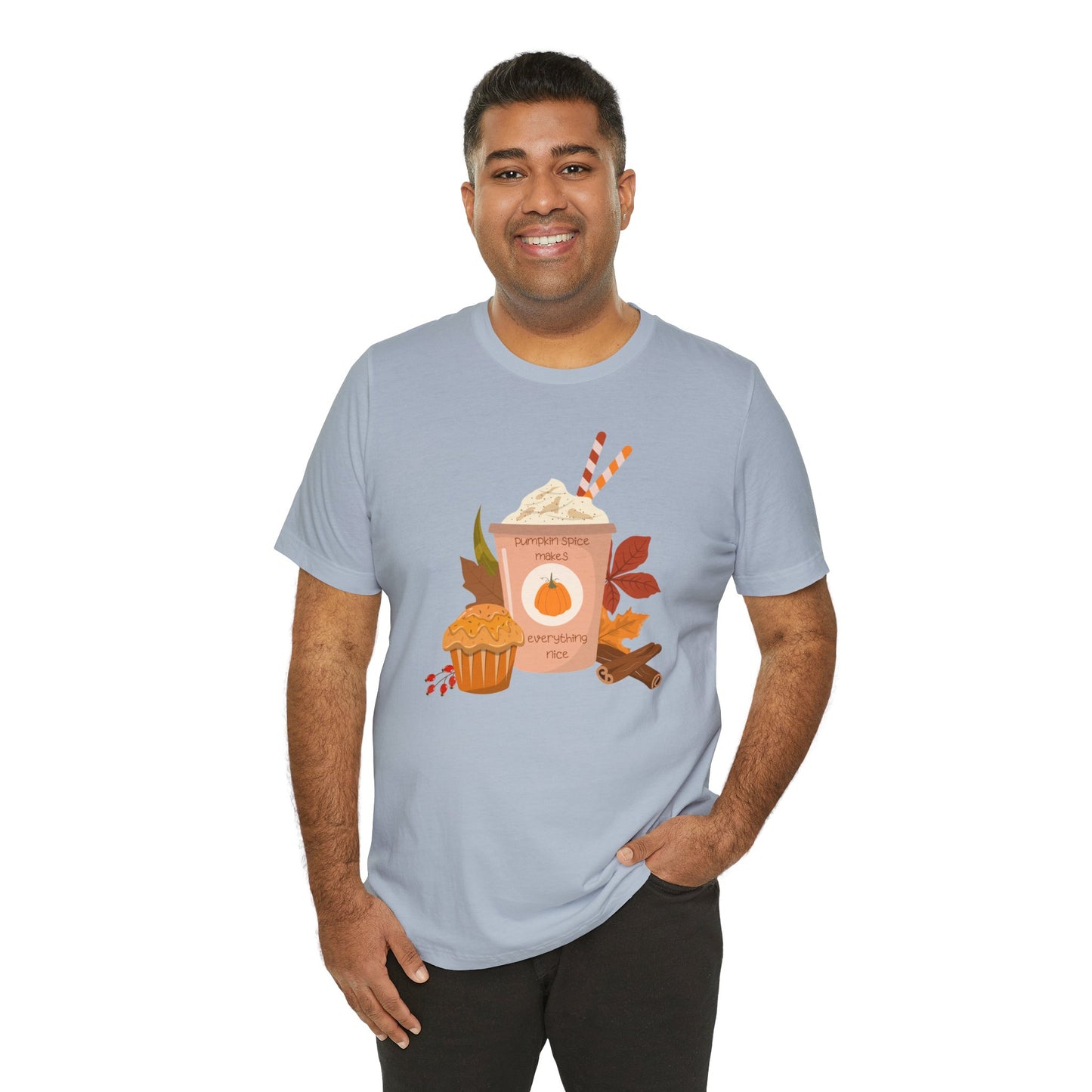Pumpkin Spice Unisex Jersey Short Sleeve Tee