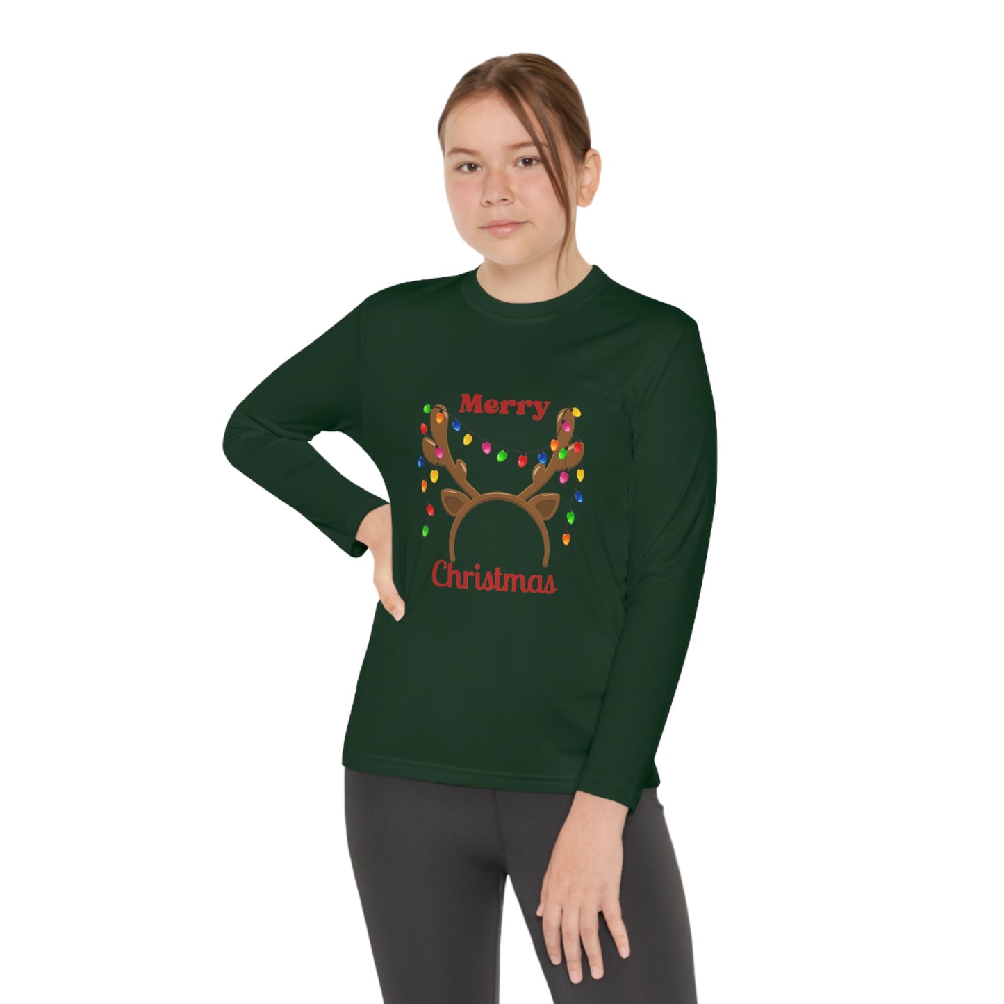 Merry Christmas Kids Long Sleeve T-Shirt