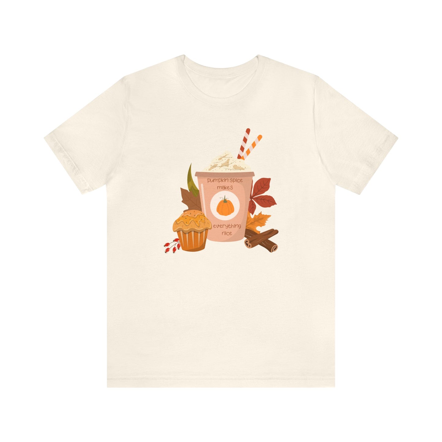 Pumpkin Spice Unisex Jersey Short Sleeve Tee