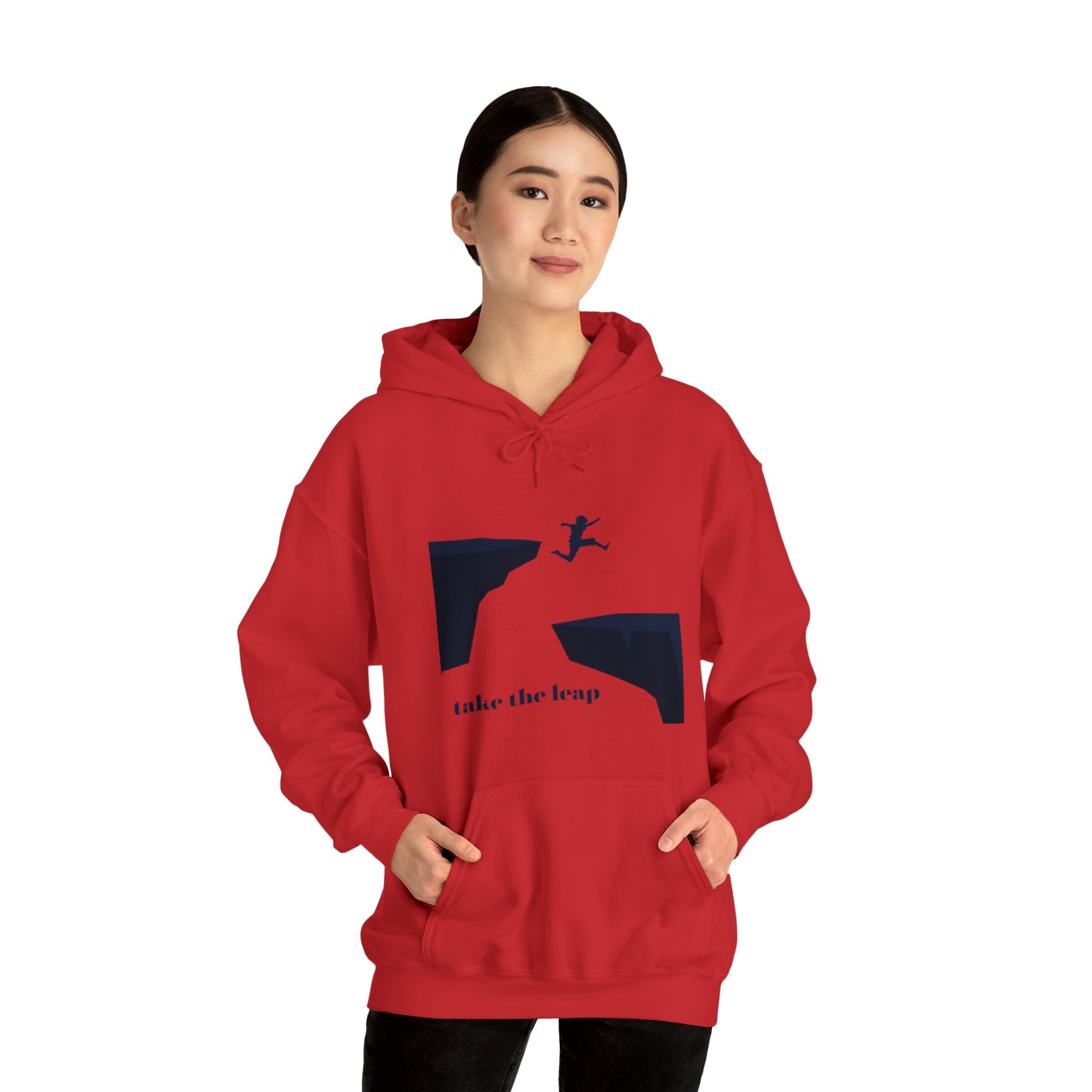 Take the Leap Unisex Hooded Sweatshirt