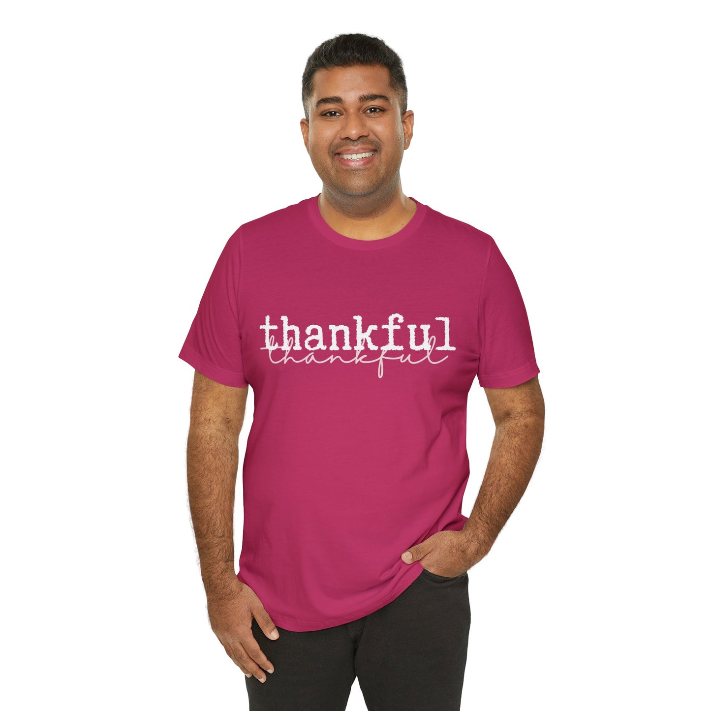 Thankful Unisex Jersey Short Sleeve Tee