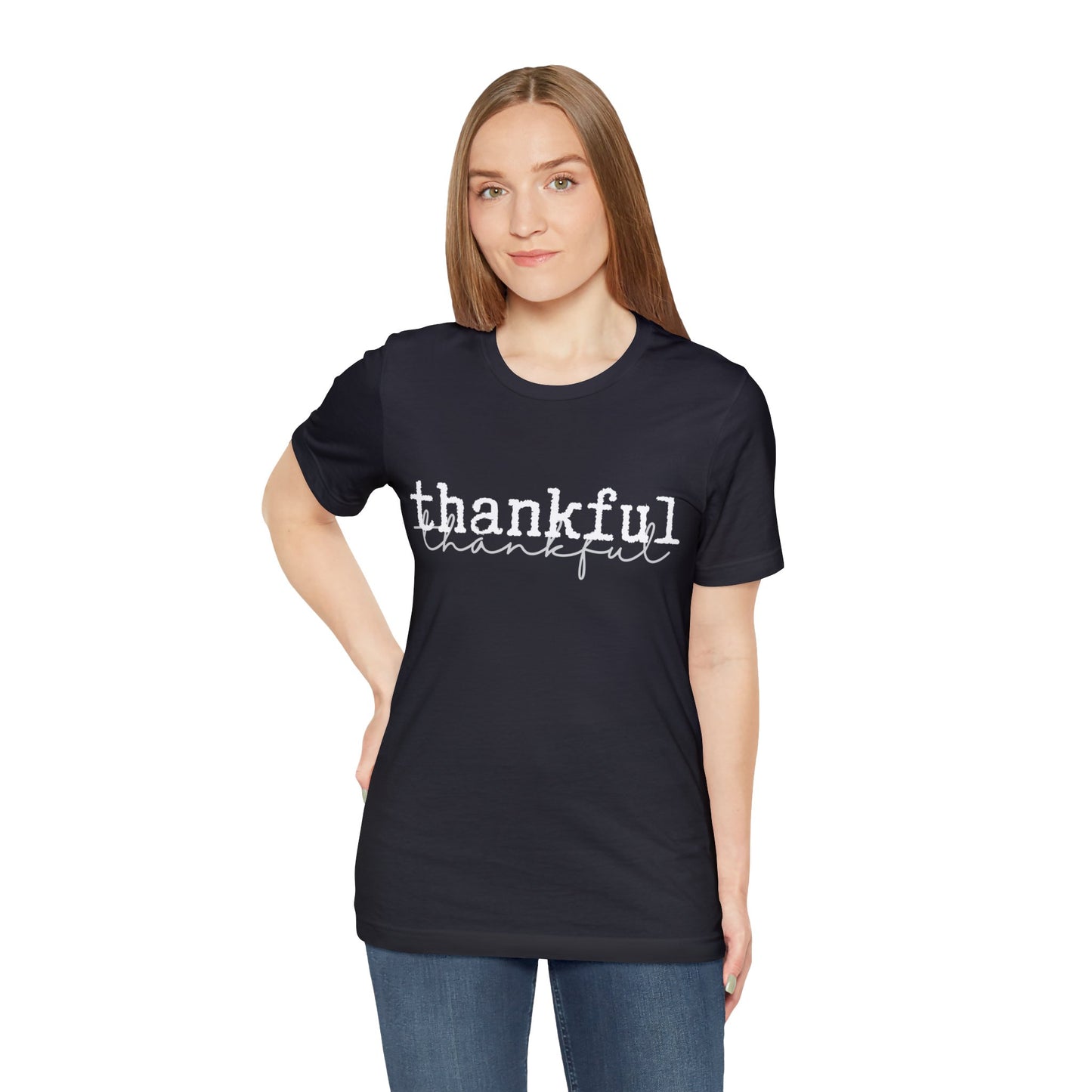 Thankful Unisex Jersey Short Sleeve Tee