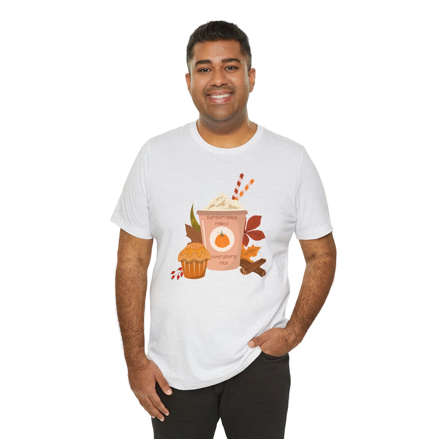Pumpkin Spice Unisex Jersey Short Sleeve Tee