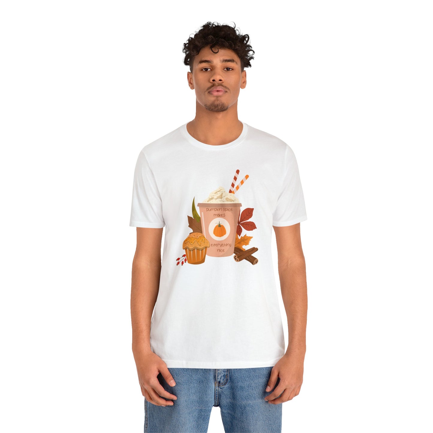 Pumpkin Spice Unisex Jersey Short Sleeve Tee