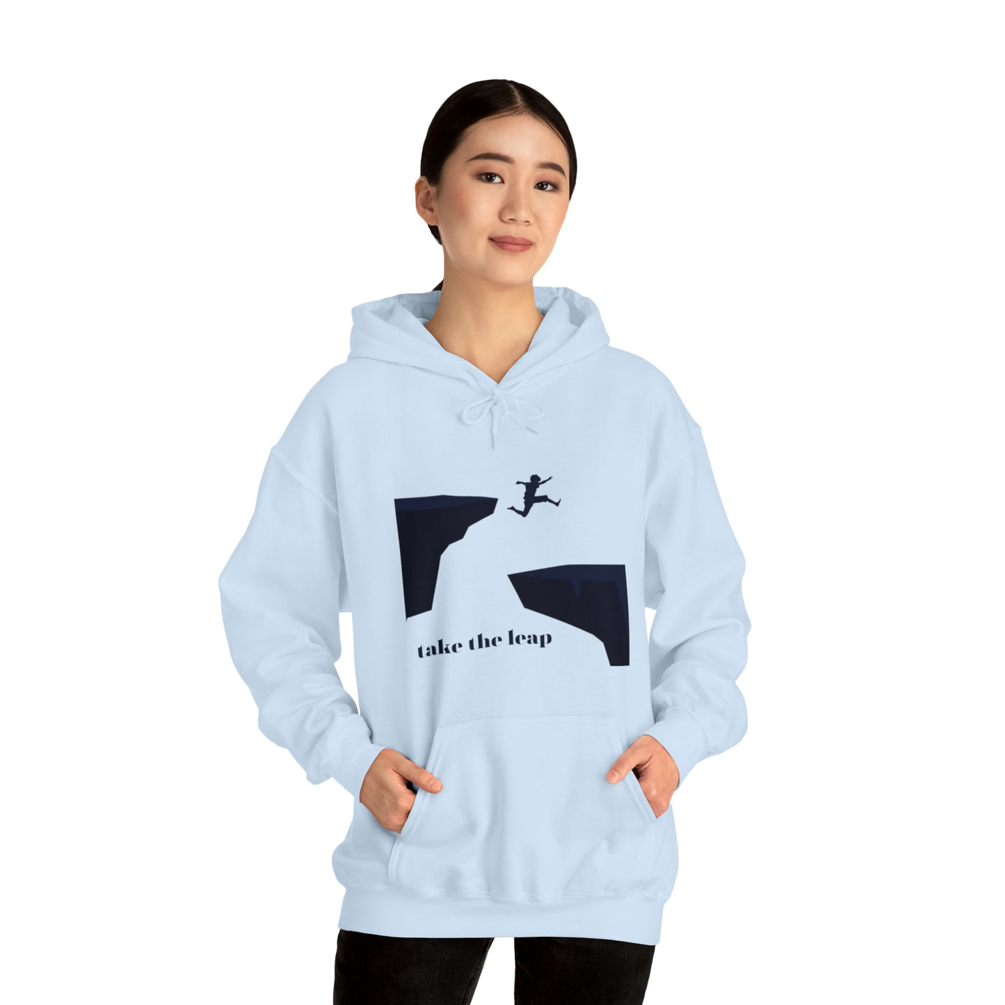 Take the Leap Unisex Hooded Sweatshirt