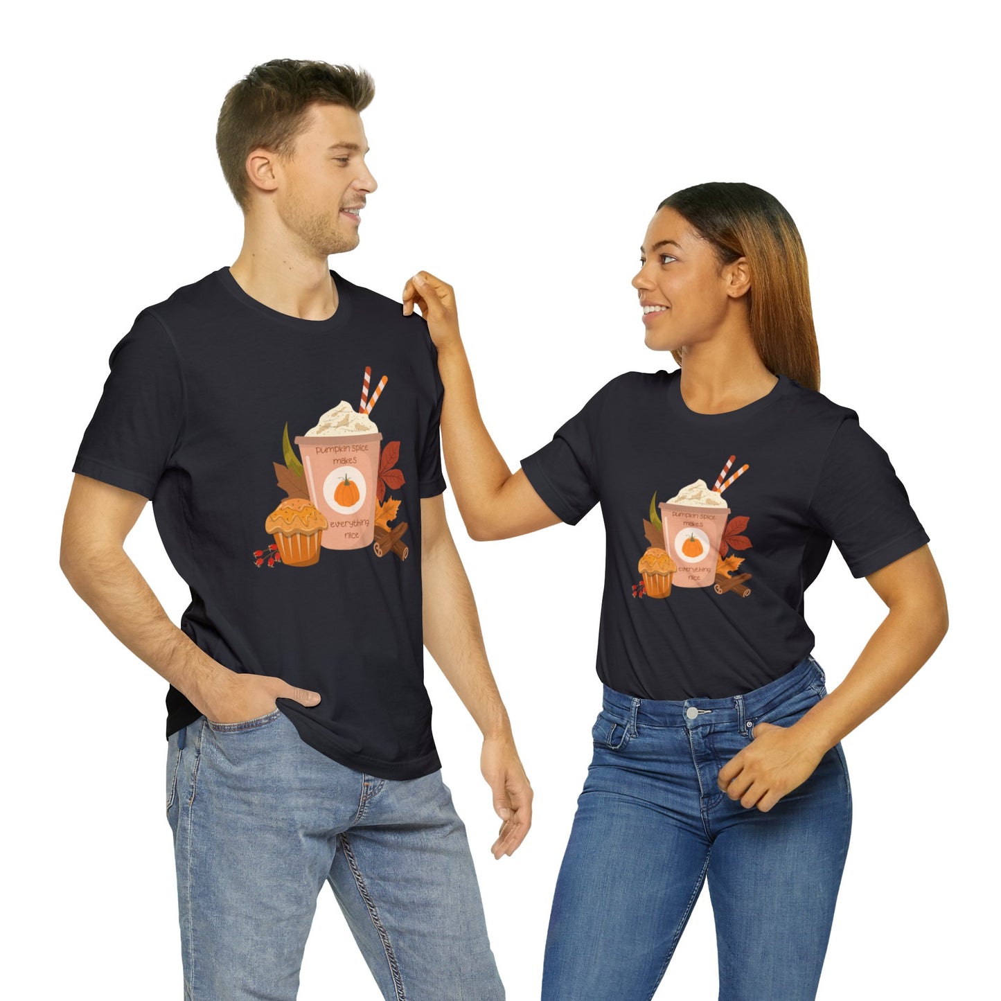 Pumpkin Spice Unisex Jersey Short Sleeve Tee