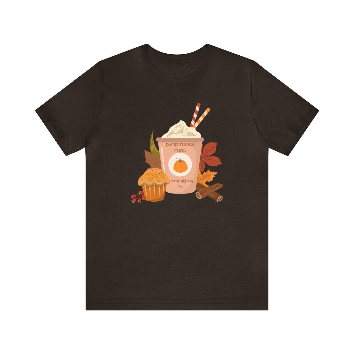 Pumpkin Spice Unisex Jersey Short Sleeve Tee