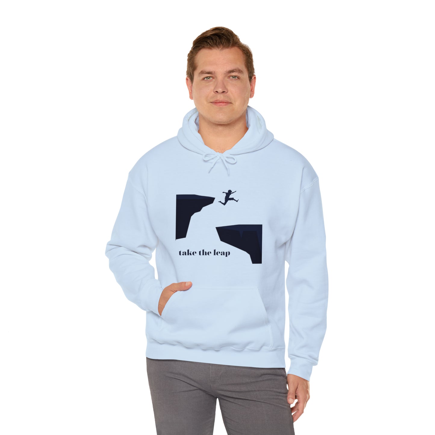 Take the Leap Unisex Hooded Sweatshirt