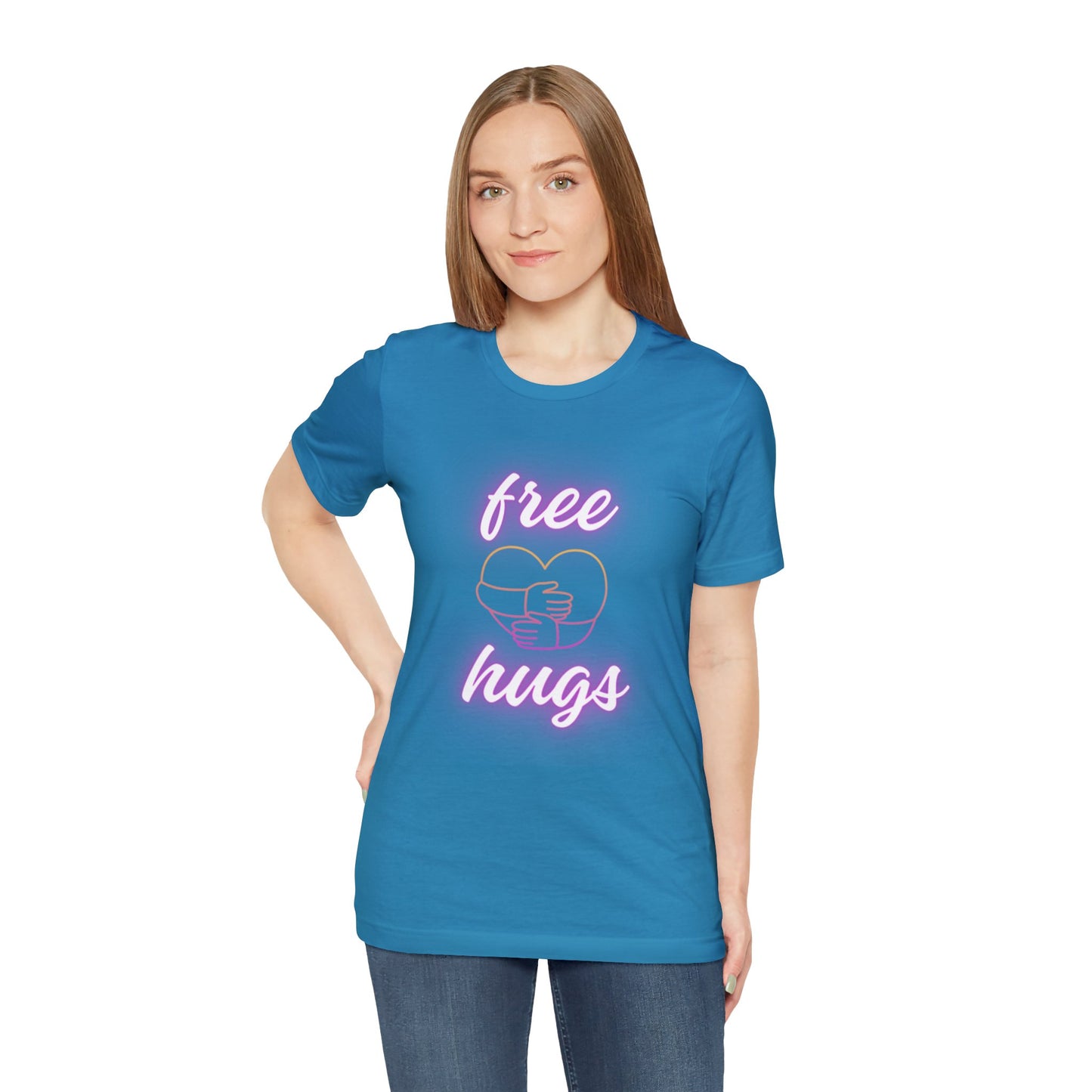 Free Hugs Unisex Jersey Short Sleeve Tee