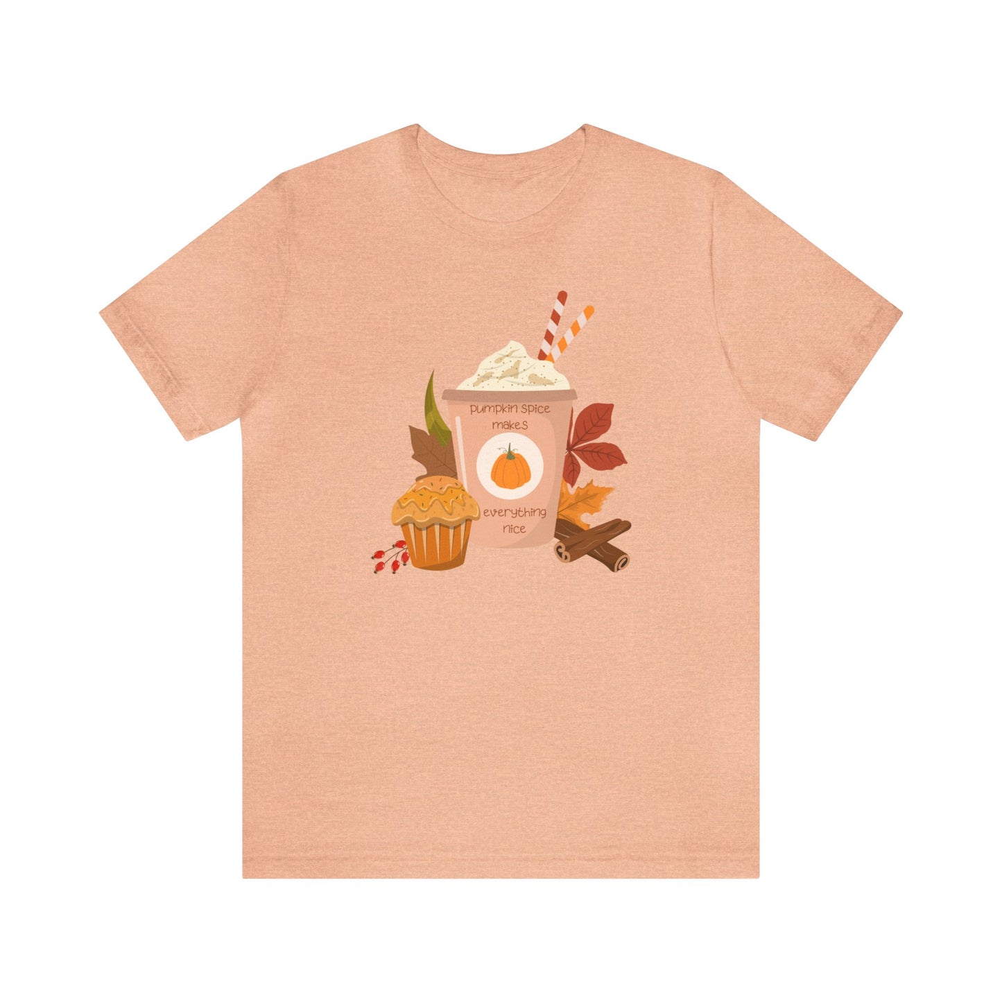 Pumpkin Spice Unisex Jersey Short Sleeve Tee