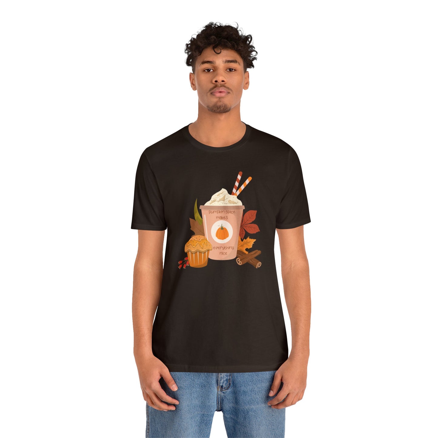 Pumpkin Spice Unisex Jersey Short Sleeve Tee