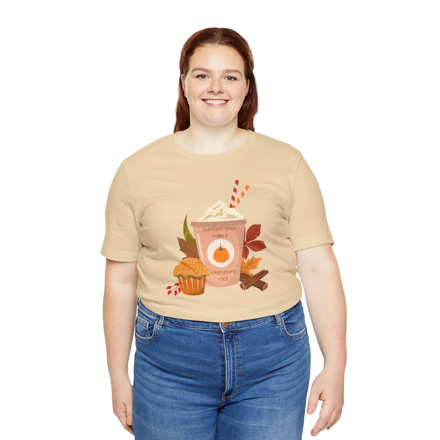 Pumpkin Spice Unisex Jersey Short Sleeve Tee