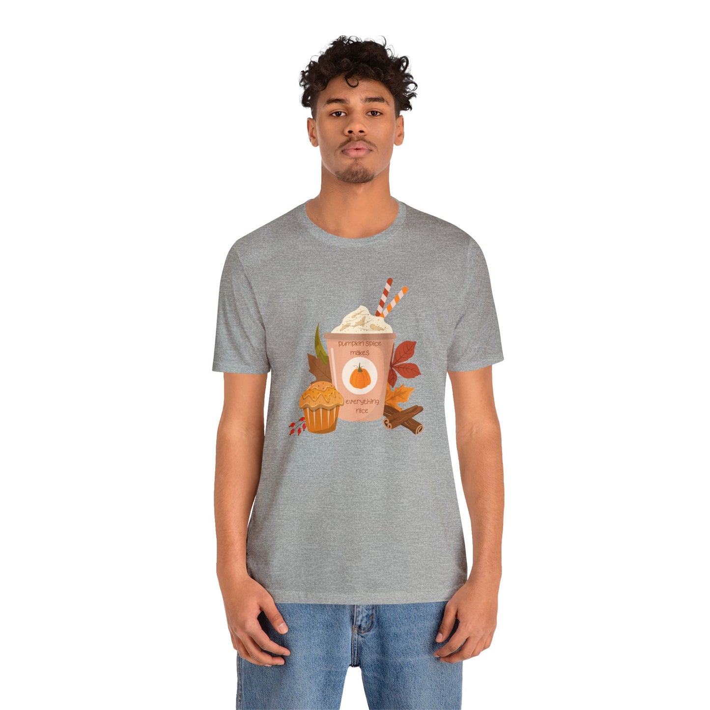 Pumpkin Spice Unisex Jersey Short Sleeve Tee