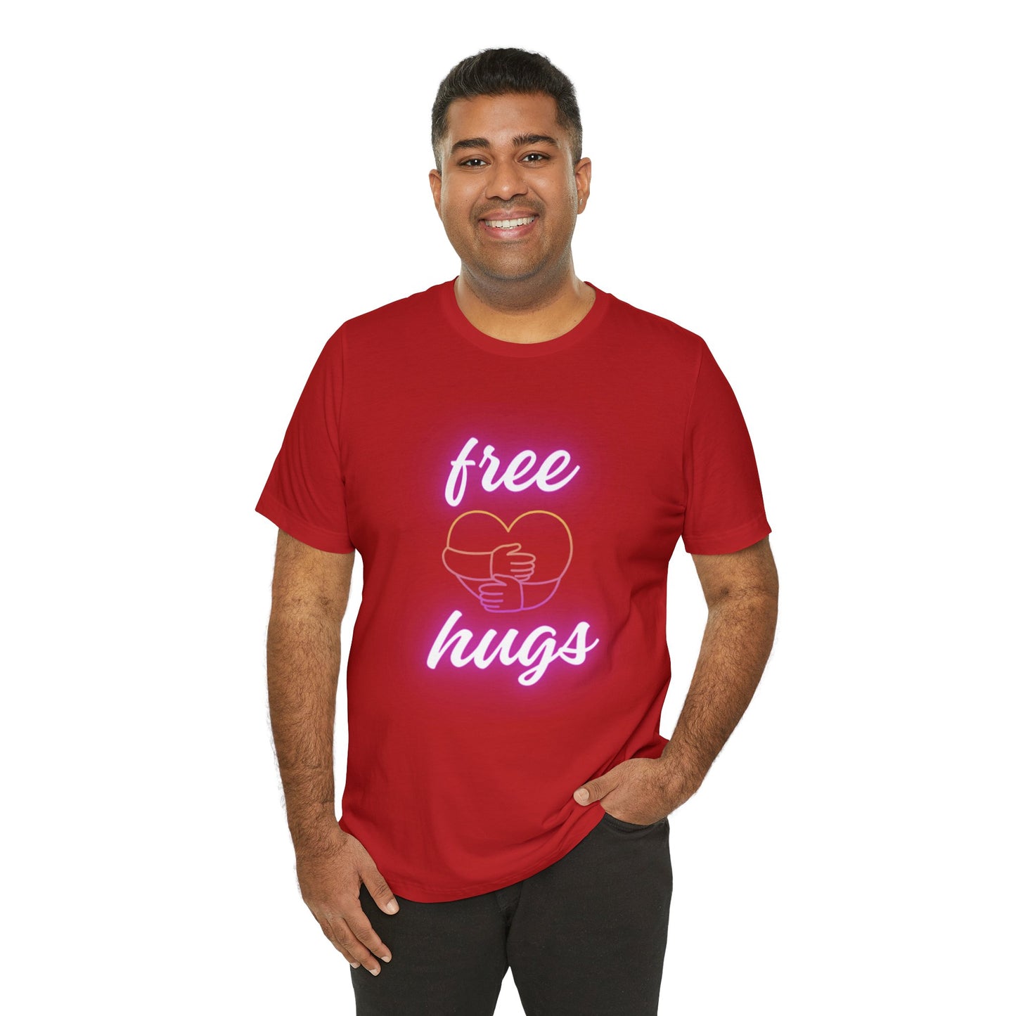 Free Hugs Unisex Jersey Short Sleeve Tee
