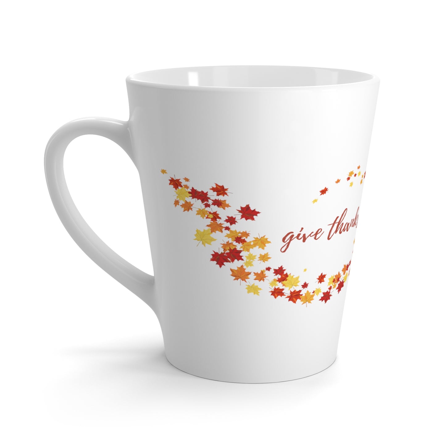 Give Thanks Latte Mug