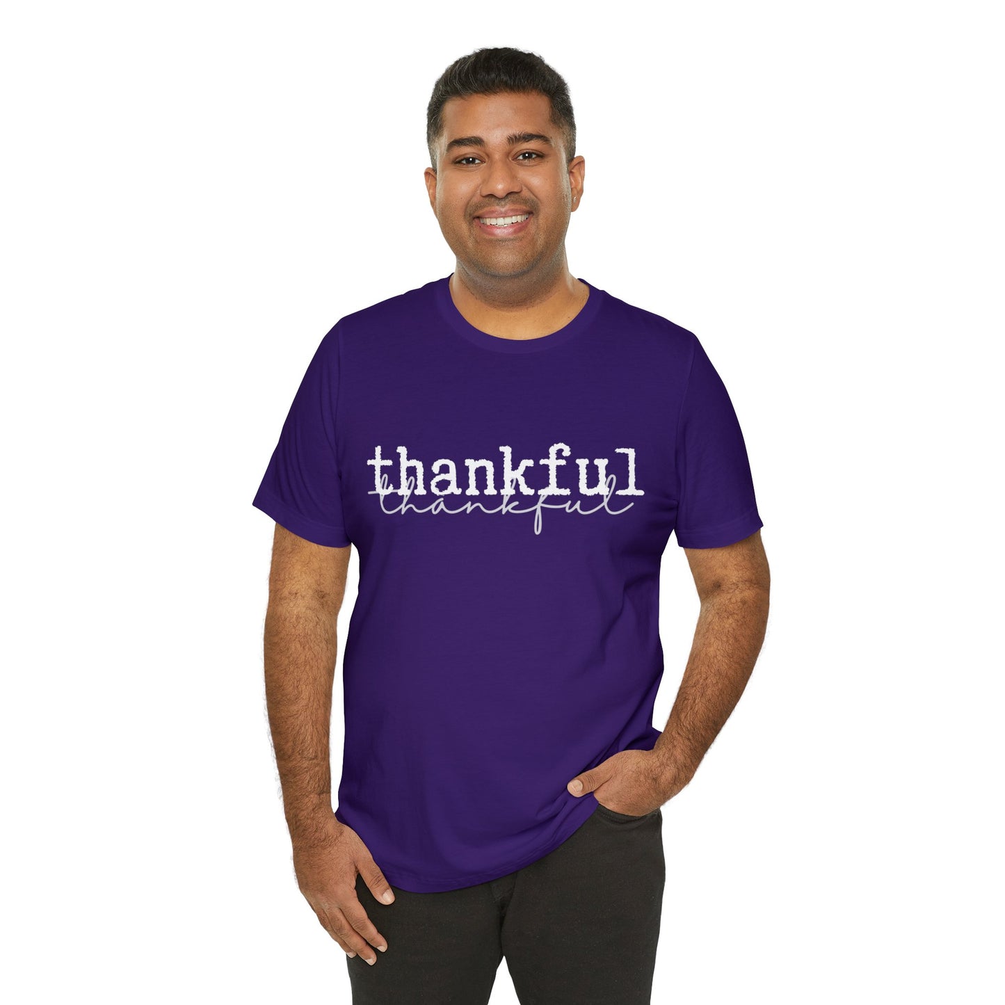 Thankful Unisex Jersey Short Sleeve Tee
