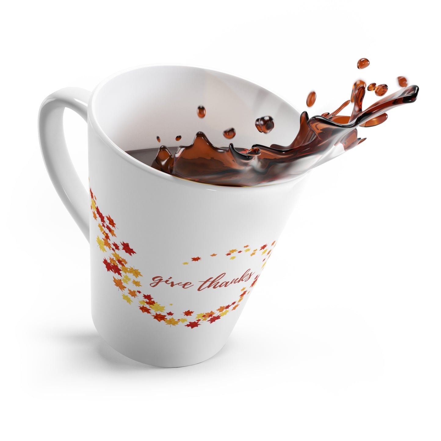 Give Thanks Latte Mug
