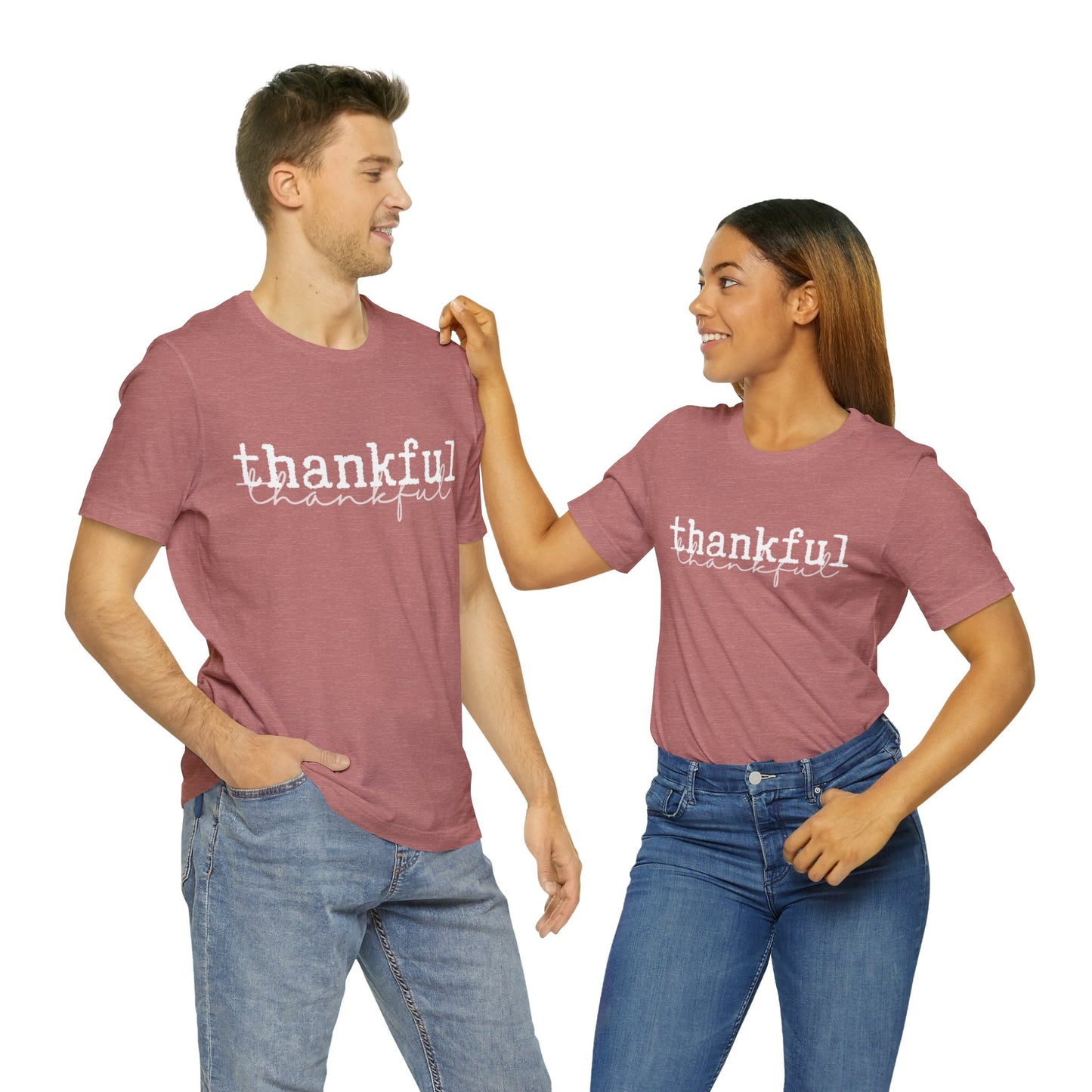 Thankful Unisex Jersey Short Sleeve Tee
