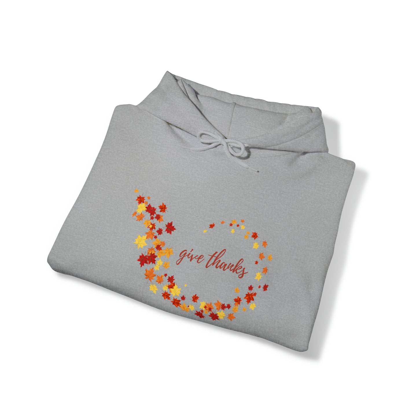 Give Thanks Unisex Hooded Sweatshirt