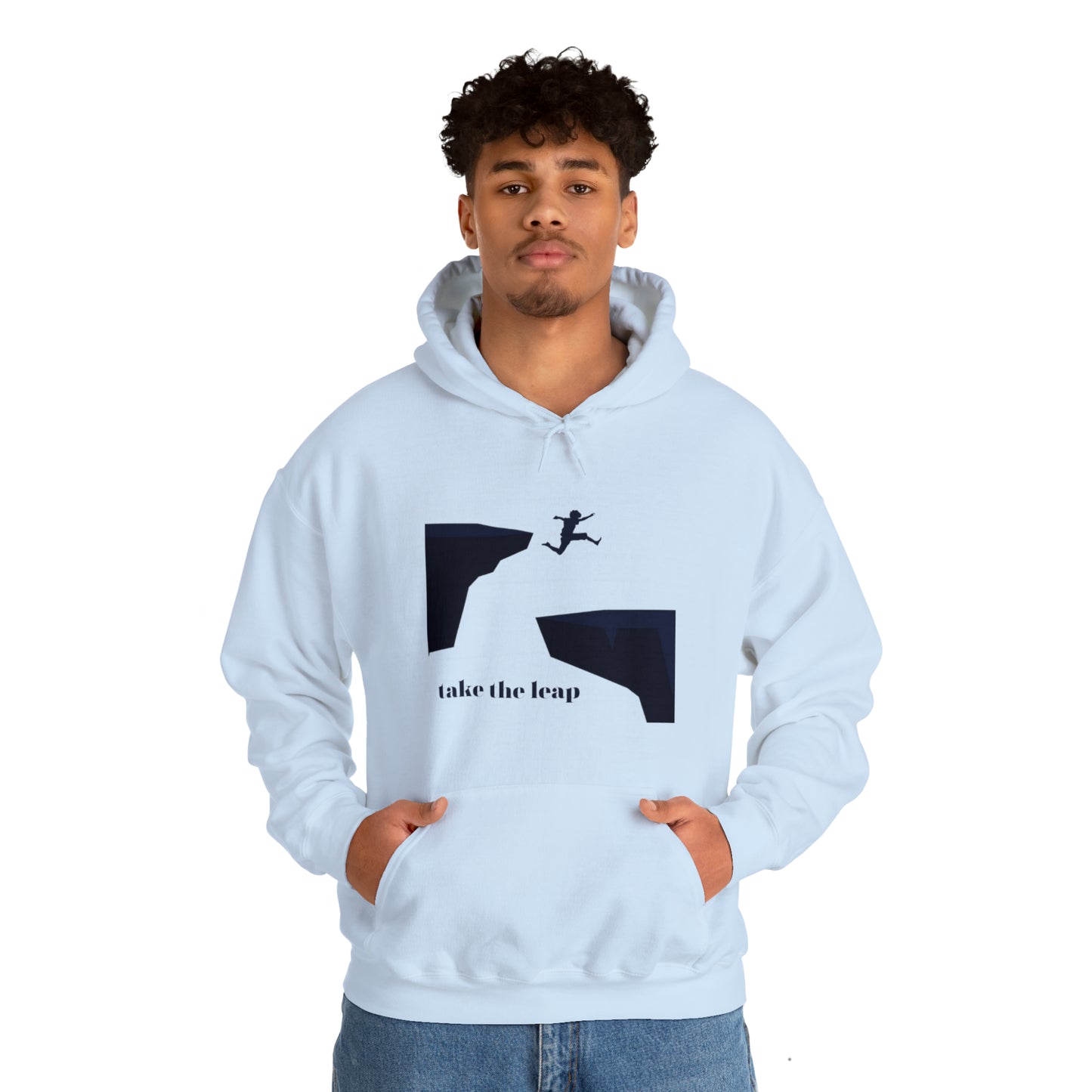 Take the Leap Unisex Hooded Sweatshirt