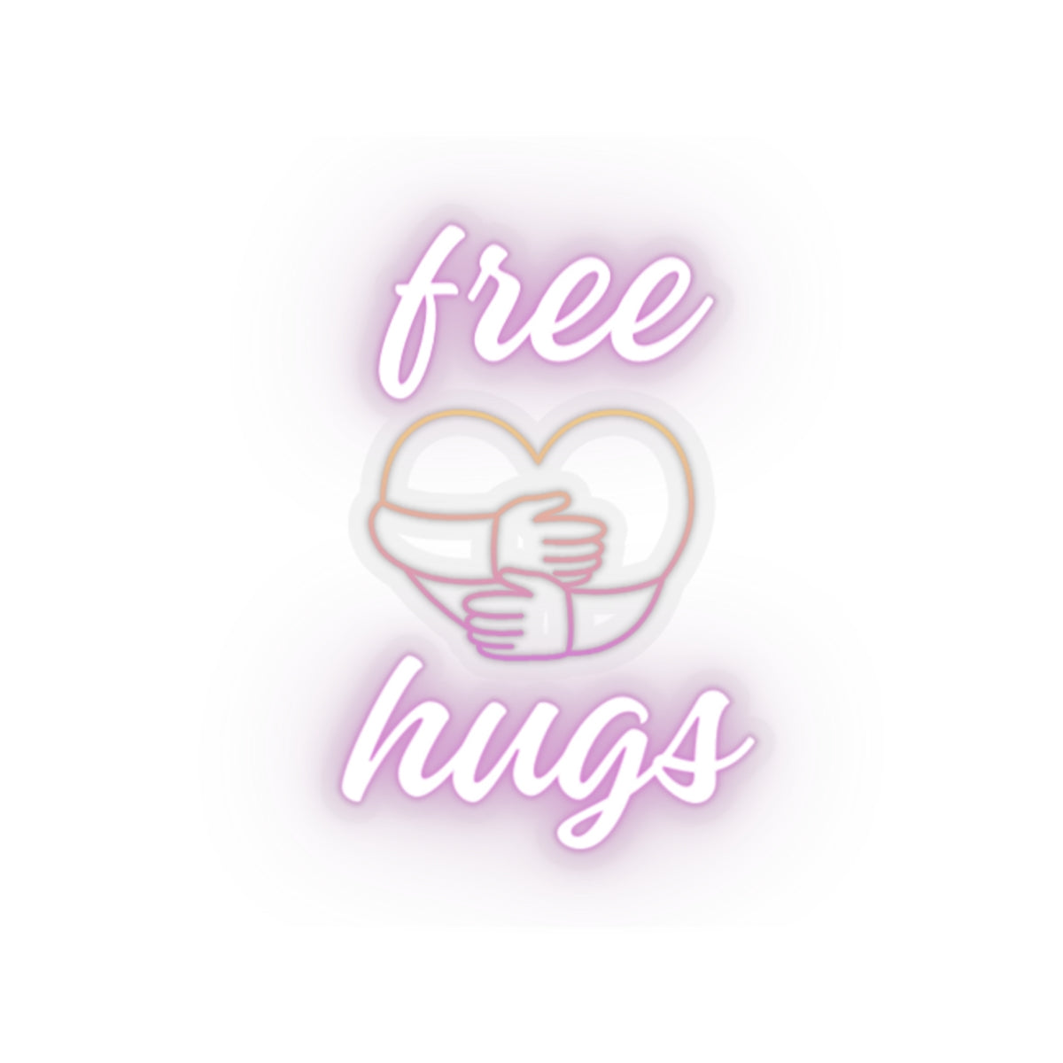 Free Hugs Stickers
