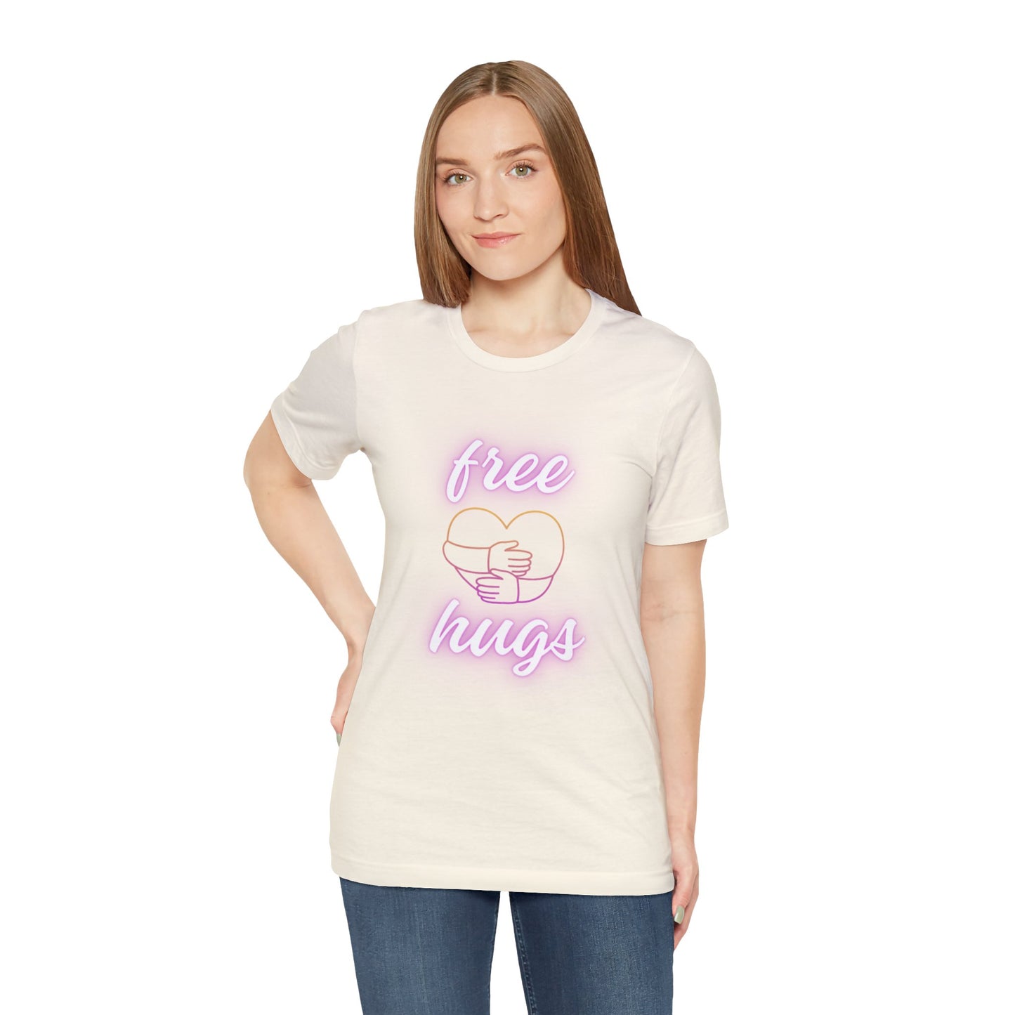 Free Hugs Unisex Jersey Short Sleeve Tee