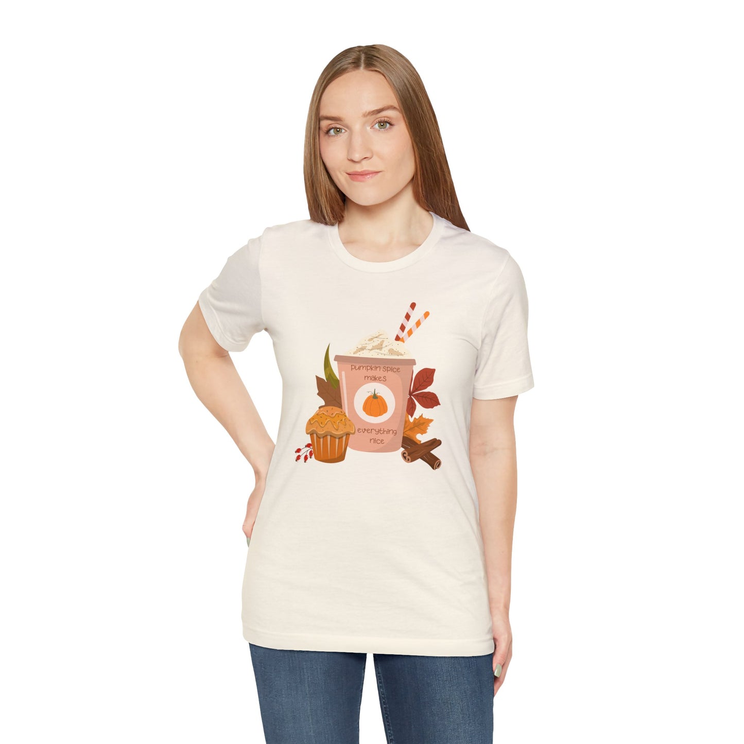 Pumpkin Spice Unisex Jersey Short Sleeve Tee