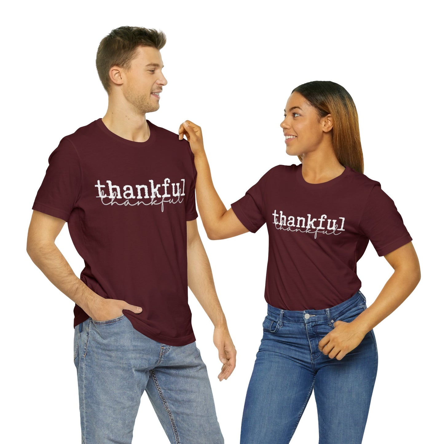 Thankful Unisex Jersey Short Sleeve Tee